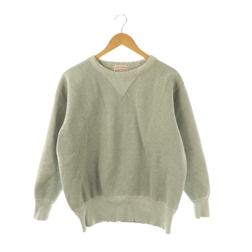 【中古】ボンクラ BONCOURA 両Vスウェット トレーナー 36 グレー /DO メンズ