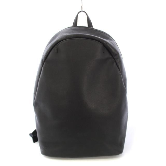 【中古】ファーロ FARO UEBAN PUCKSACK アーバンパックサック リュックサック バックパック レザー ワンカラー 黒