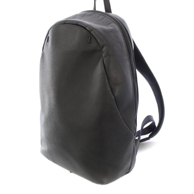 【中古】ファーロ FARO UEBAN PUCKSACK アーバンパックサック リュックサック バックパック レザー ワンカラー 黒_1