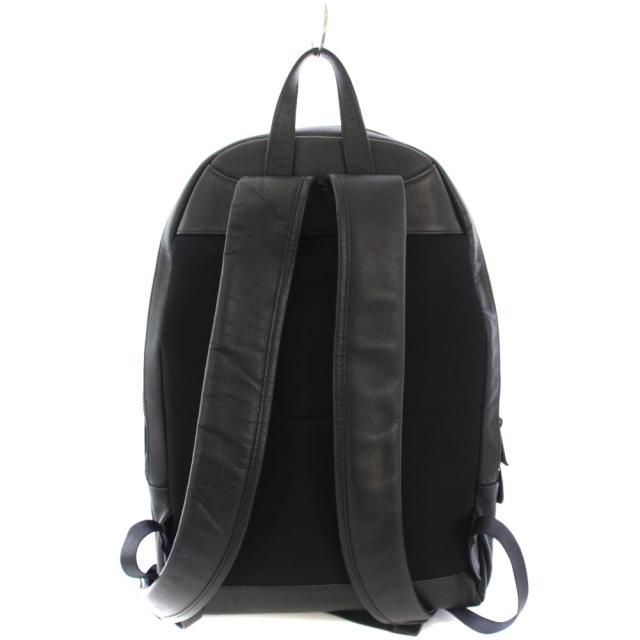 【中古】ファーロ FARO UEBAN PUCKSACK アーバンパックサック リュックサック バックパック レザー ワンカラー 黒_2