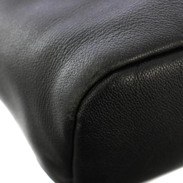 【中古】ファーロ FARO UEBAN PUCKSACK アーバンパックサック リュックサック バックパック レザー ワンカラー 黒_5
