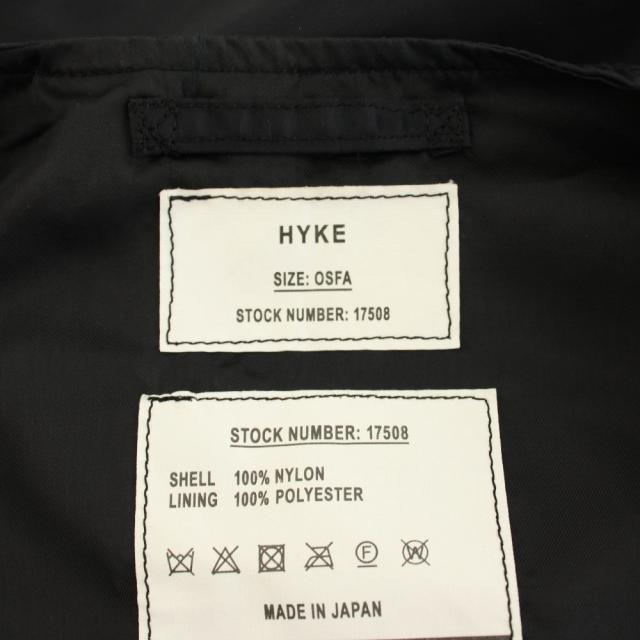 【中古】ハイク HYKE タイプL-2Aベスト TYPE L-2A VEST 前開き ジップアップ OSFA 黒 ブラック 17508 レディース_4