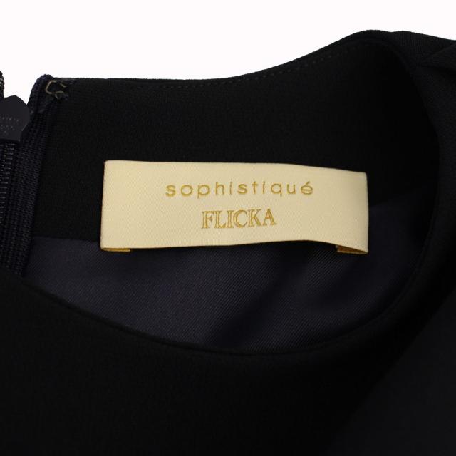 【中古】ソフィスティケ フリッカ sophistique FLICKA 衣装 ロング 七分袖 パール F 米国海軍 レディース