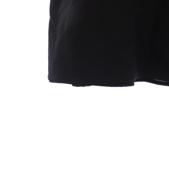 【中古】プラダ PRADA フレアスカート ひざ丈 リボン 40 黒 P113L /KH レディース_4