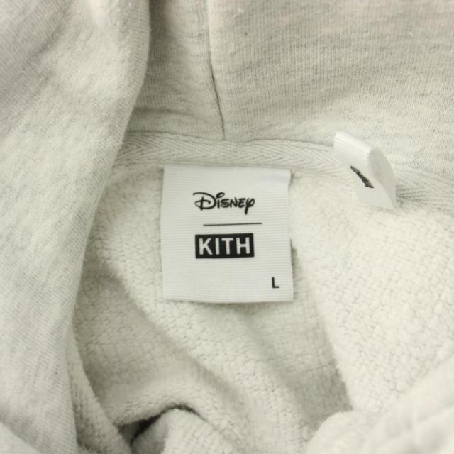 【中古】キスニューヨークシティ Mickey&Friends Cyber Monday Pluto プルオーバーパーカー スウェット 長袖 L_2