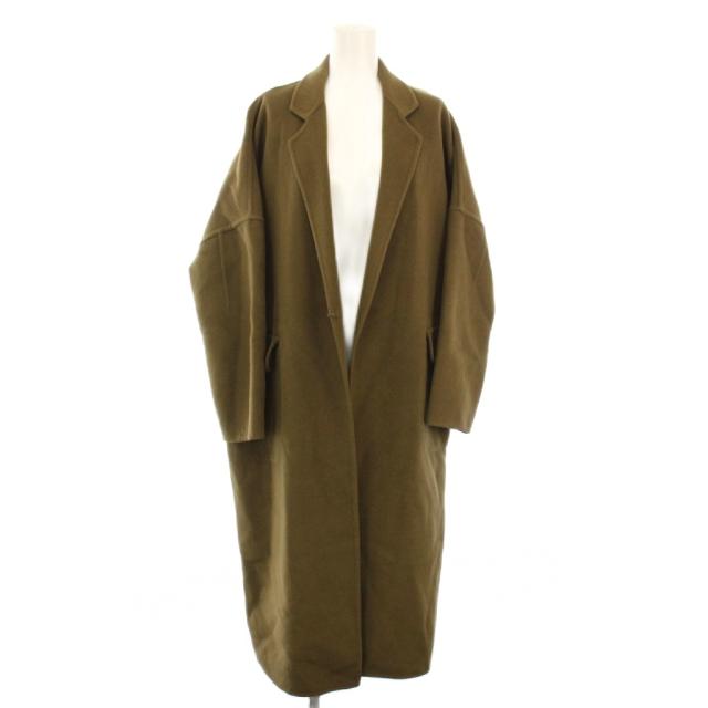 【中古】ミューズ ドゥーズィエム クラス MUSE de Deuxieme Classe Victorian リバーコート カーキ レディース