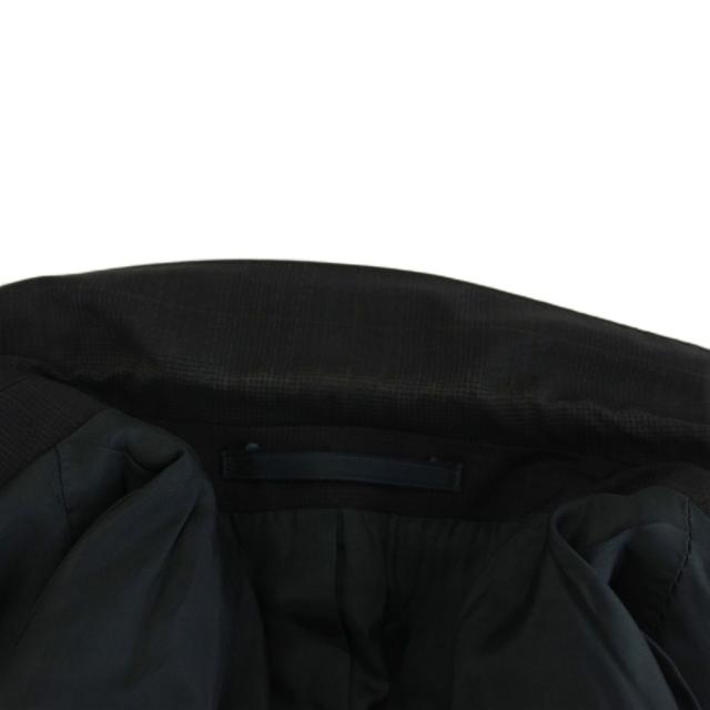 【中古】ヒューゴボス HUGO BOSS シングルスーツ 上下 ウール テーラードジャケット パンツ 48 紺 ネイビー 22-0602_4
