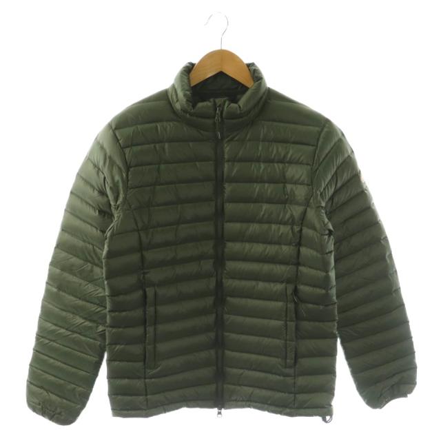 【中古】ピレネックス Pyrenex BRUCE SC ダウンジャケット アウター ジップアップ M カーキ /NR メンズ