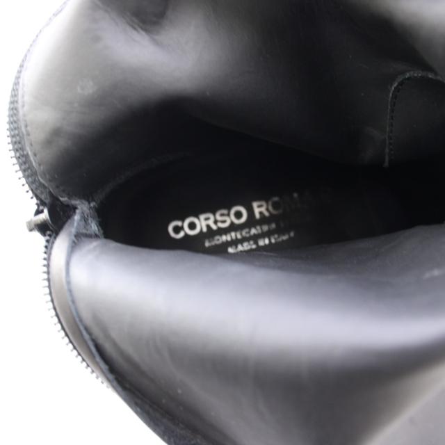 【中古】コルソローマ ノーヴェ CORSO ROMA 9 ジョッキーブーツ ロング レザー 37 黒 /KH レディース_7