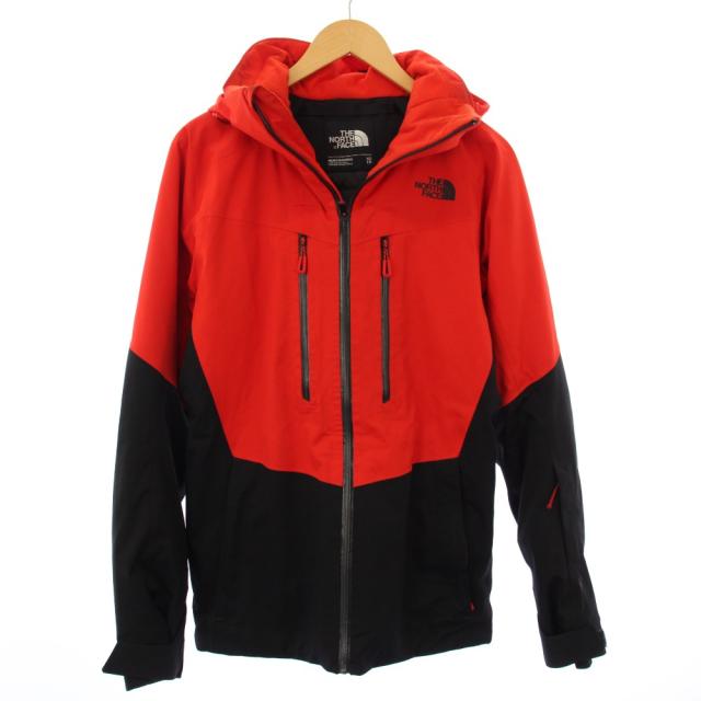 【中古】ザノースフェイス Men’s Chakal Jacket 中綿ジャケット ジップアップ アウター XS 赤 NF0A4ANC メンズ