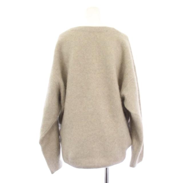 【中古】プラージュ Plage 24AW Fur V Nuance プルオーバーニット セーター 長袖 グレー 24080922105040 /KH_2