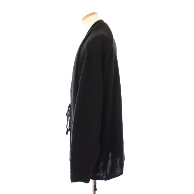 【中古】コモリ COMOLI カシミヤ製品染 ニットカーディガン 長袖 3 黒 A03-06001 /KH メンズ