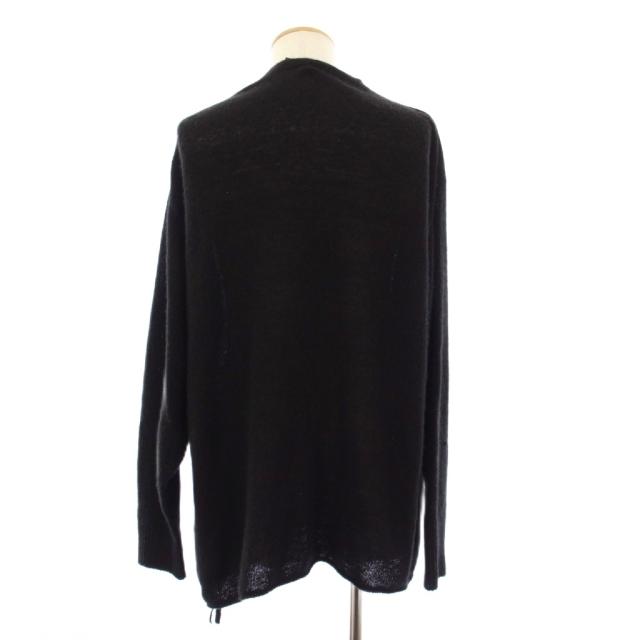 【中古】コモリ COMOLI カシミヤ製品染 ニットカーディガン 長袖 3 黒 A03-06001 /KH メンズ