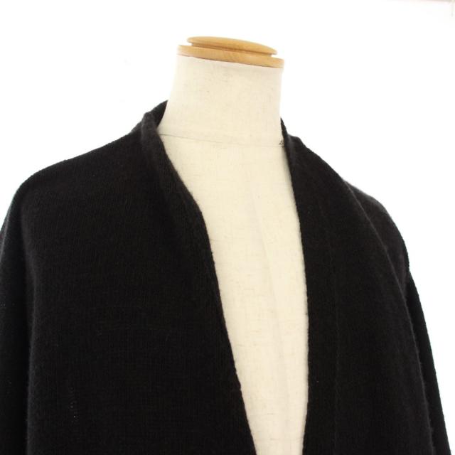【中古】コモリ COMOLI カシミヤ製品染 ニットカーディガン 長袖 3 黒 A03-06001 /KH メンズ