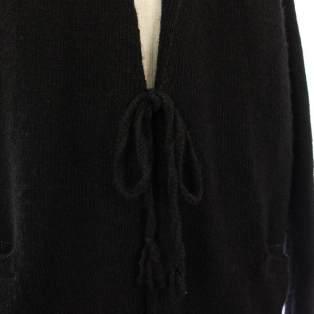 【中古】コモリ COMOLI カシミヤ製品染 ニットカーディガン 長袖 3 黒 A03-06001 /KH メンズ