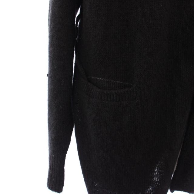 【中古】コモリ COMOLI カシミヤ製品染 ニットカーディガン 長袖 3 黒 A03-06001 /KH メンズ