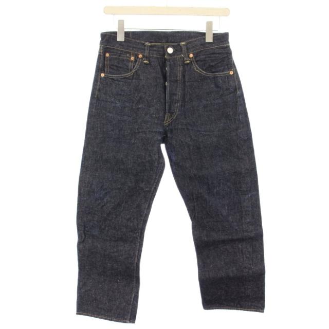 【中古】ウエアハウス 2ND-HAND セコハン デニム パンツ ジーンズ ストレート W28 L32 紺 ネイビー Lot 1101 メンズ