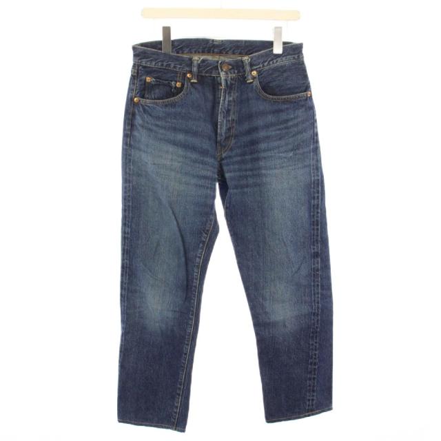 【中古】ウエアハウス 2ND-HAND デニム パンツ ジーンズ ストレート USED WASH W31 ブルー Lot 1105 メンズ