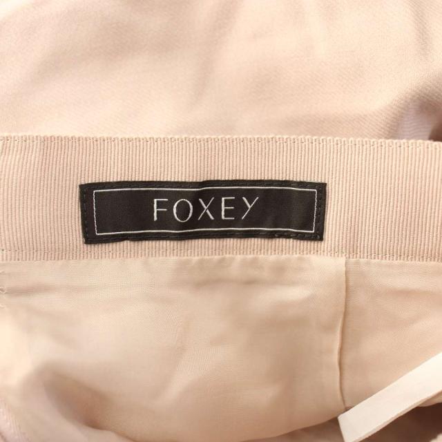 【中古】フォクシー FOXEY フレアスカート ミモレ ロング ワンカラー 無地 ウール 40 ピンク /BB レディース_2