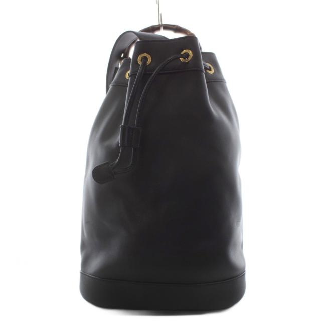 【中古】グッチ GUCCI バンブー ボディバッグ レザー 黒 ブラック 003.2113.0036 /AN15 ■OH レディース