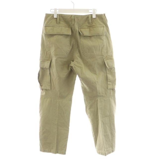 【中古】ロンハーマン Ron Herman カーゴパンツ S カーキ 無地 4120600118 /AN38 メンズ_1