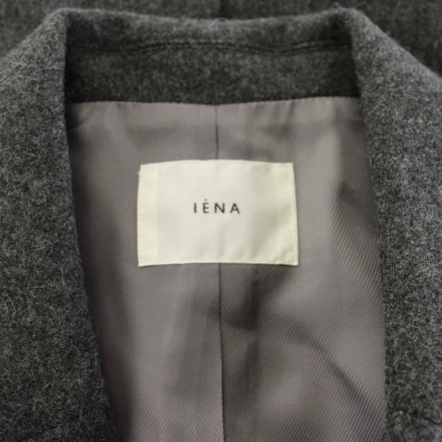 【中古】未使用品 イエナ IENA 22AW テーラードベスト ジレ ミドル丈 ウール F グレー 22010900025040_4