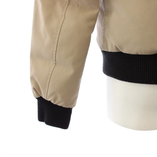 【中古】カナダグース CANADA GOOSE LABRADOR ダウンジャケット フーディ ファー S ベージュ 7967JLR /KH レディース_7
