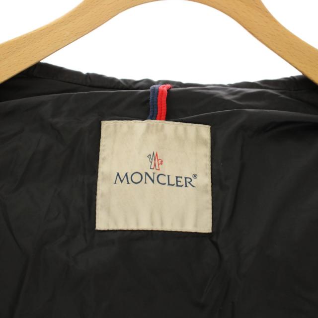 【中古】モンクレール MONCLER HERMINE ダウンコート フーディ ミドル丈 00 黒 B20934930005 /KH レディース_3
