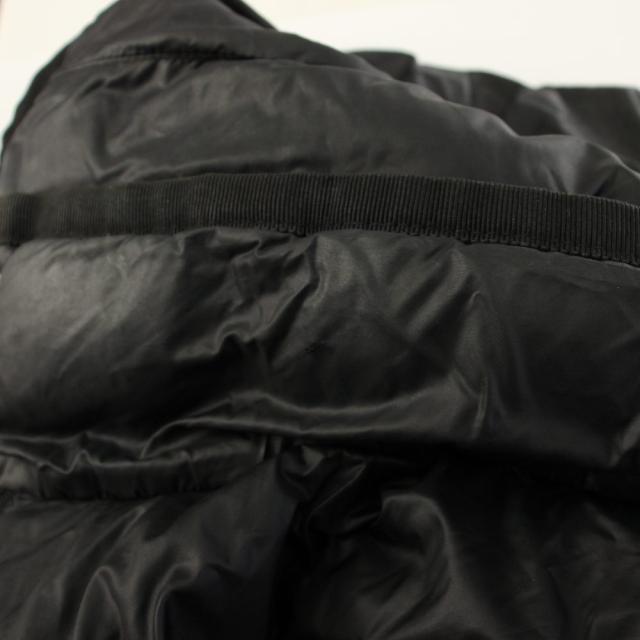 【中古】モンクレール MONCLER HERMINE ダウンコート フーディ ミドル丈 00 黒 B20934930005 /KH レディース_7