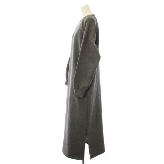 【中古】邦オブ肝ったま STATE OF MIND raglan sleeve op 衣装 ロング 長袖 S 薄墨色 レディース