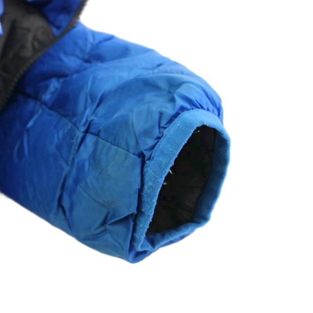 【中古】アルマーニ ジュニア ARMANI Jr ダウンジャケットフーディ ジップアップ 8A 青 /KH キッズ_5