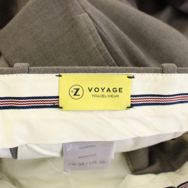 中古】ベルナールザンス BERNARD ZINS スラックスパンツ タック ジップ
