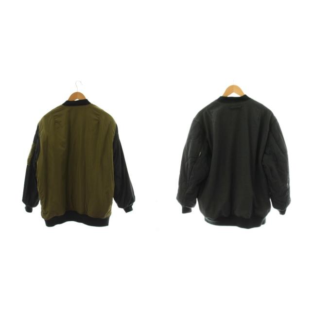FRAPBOIS　ALPHA ジャケット L　MA-1 ブルゾン　リバーシブル 中古】アルファ ALPHA × フラボア FRAPBOIS フライトジャケット