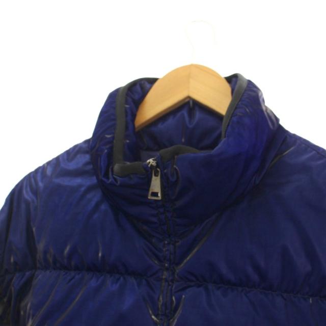 【中古】モンクレール MONCLER GRENIT ダウンジャケット ジップアップ スタンドカラー 2 青 G10931A52S60 /KH メンズ