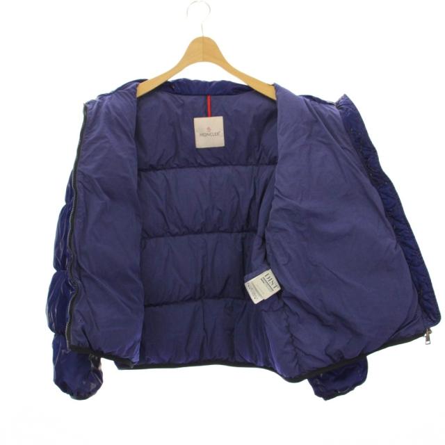 【中古】モンクレール MONCLER GRENIT ダウンジャケット ジップアップ スタンドカラー 2 青 G10931A52S60 /KH メンズ