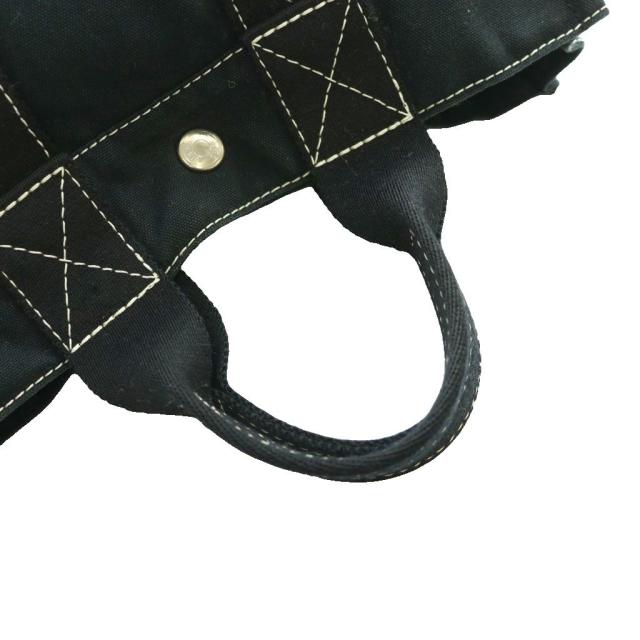 【中古】エルメス HERMES ドーヴィル PM トートバッグ 黒 ブラック /SS ■OS レディース_4