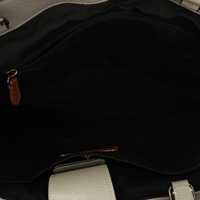 【中古】コーチ COACH ワーナーデュアルハンドルトートバッグ ハンドバッグ 2WAY レザー グレー CBG50 /BM レディース_5