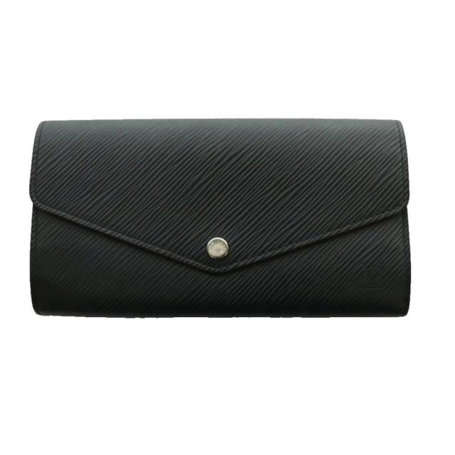 【中古】ルイヴィトン LOUIS VUITTON エピ ポルトフォイユ サラ ノワール 長財布 黒 ブラック /SS ■OS ■OH