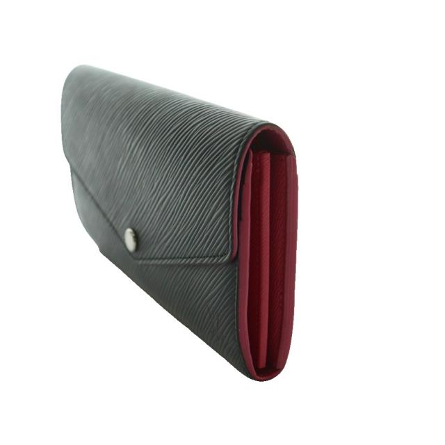 【中古】ルイヴィトン LOUIS VUITTON エピ ポルトフォイユ サラ ノワール 長財布 黒 ブラック /SS ■OS ■OH_2