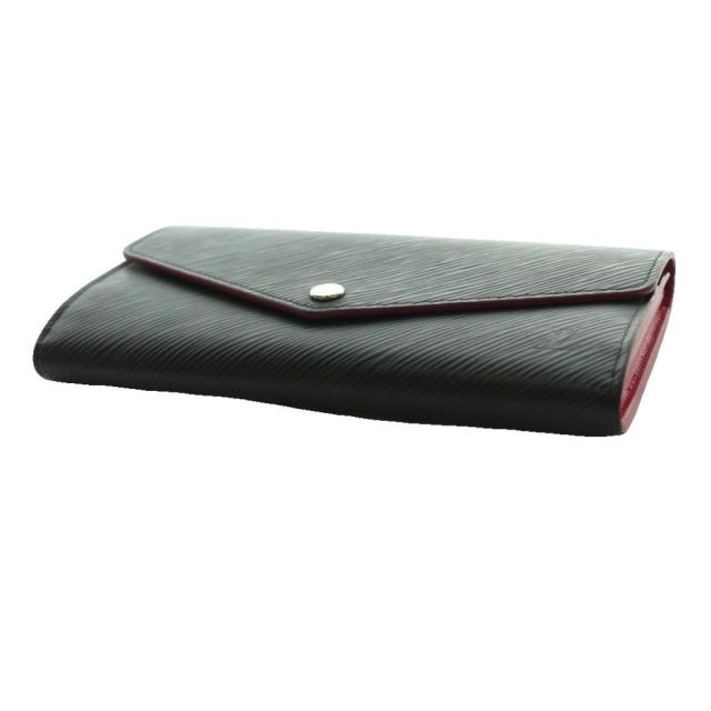 【中古】ルイヴィトン LOUIS VUITTON エピ ポルトフォイユ サラ ノワール 長財布 黒 ブラック /SS ■OS ■OH_3