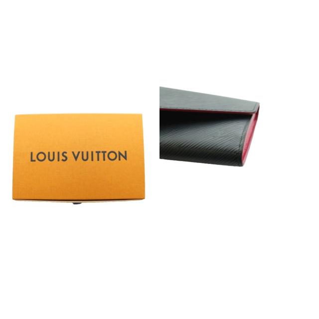 【中古】ルイヴィトン LOUIS VUITTON エピ ポルトフォイユ サラ ノワール 長財布 黒 ブラック /SS ■OS ■OH_8