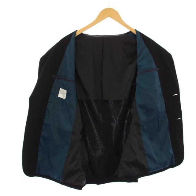 【中古】ポールスミス PAUL SMITH シングルスーツ テーラードジャケット パンツ スラックス L 黒 PF-BH-77334 77335_5