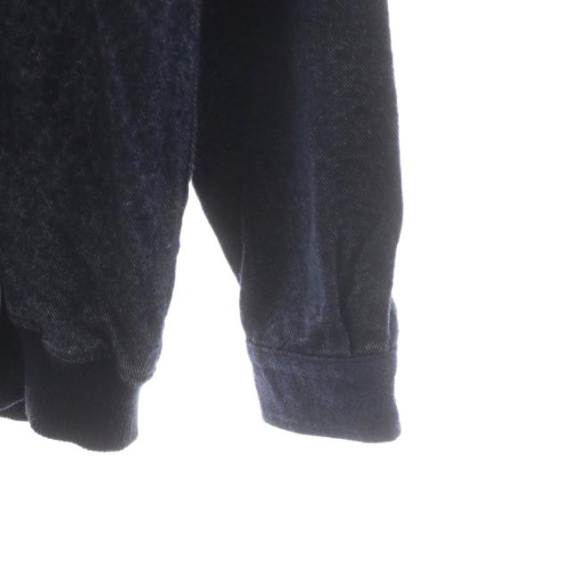 【中古】サカイ sacai ボタンダウンシャツ 長袖 ウール 2 紺 ネイビー 14-00650M /AN40 メンズ_4