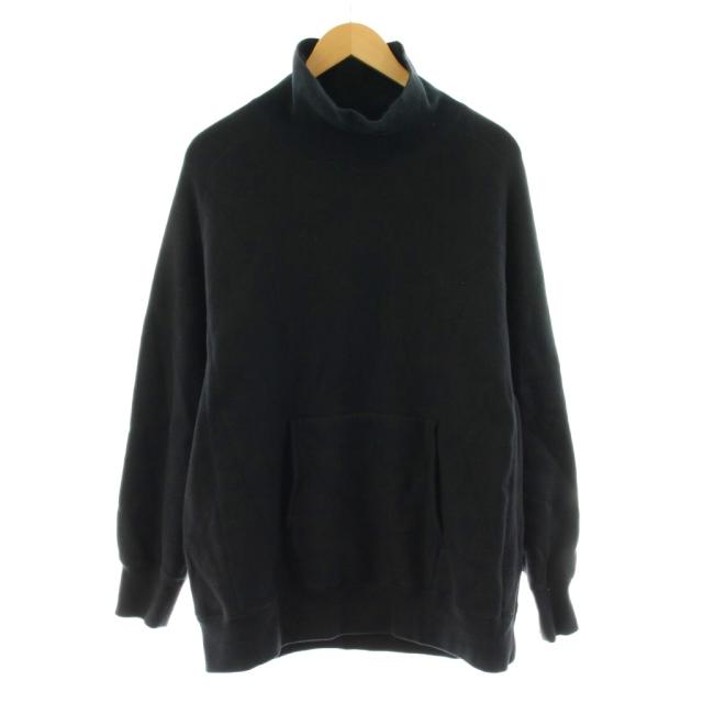 【中古】スティルバイハンド ハイネック サドルラグランスリーブ プルオーバー スウェット トレーナー 長袖 裏起毛 48