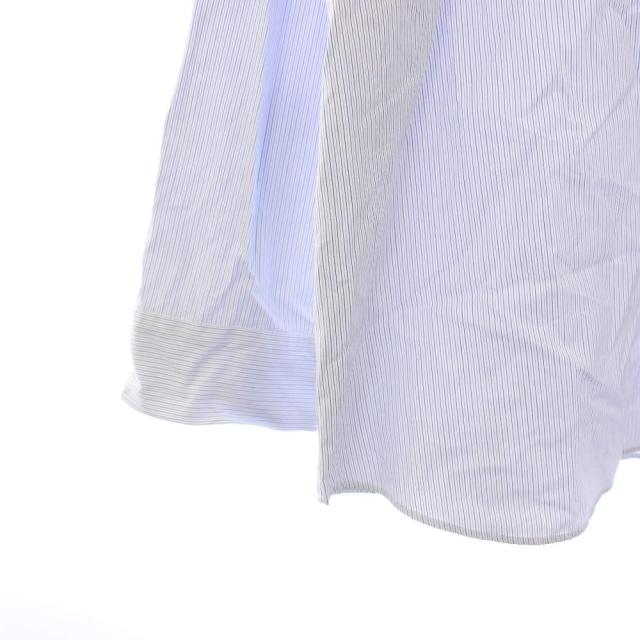 【中古】エイトン ATON GIZA STRIPE STANDARD SHIRT ストライプスタンダードシャツ 長袖 06 青 BLAGSM1001 /KH メンズ_5