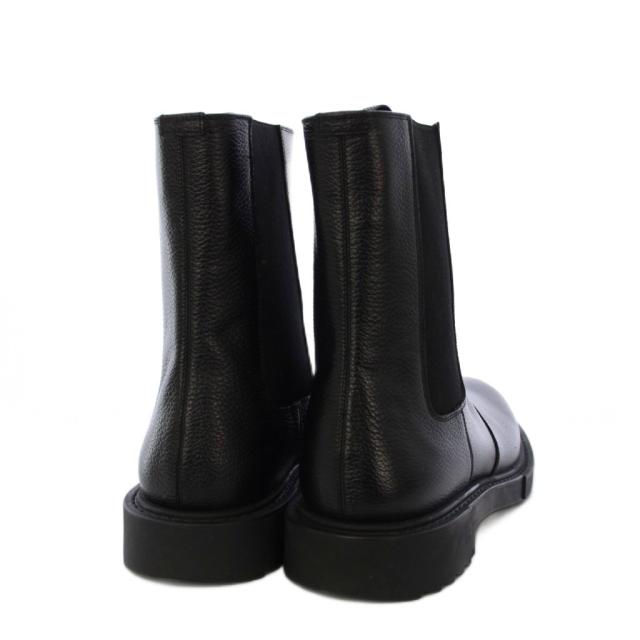 【中古】サルヴァトーレフェラガモ Salvatore Ferragamo LORENO サイドゴアブーツ ミドル丈 レザー 8.5 黒 /KH メンズ_2
