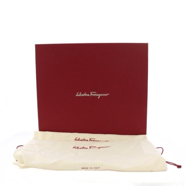 【中古】サルヴァトーレフェラガモ Salvatore Ferragamo LORENO サイドゴアブーツ ミドル丈 レザー 8.5 黒 /KH メンズ_7
