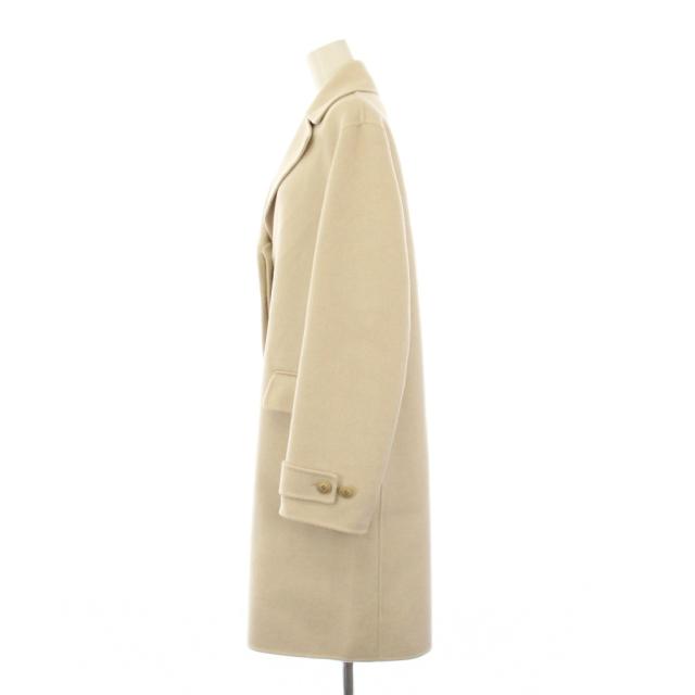 【中古】ロロピアーナ Loro Piana BABY CASHMERE チェスターコート ロング カシミヤ 40 ライトベージュ FAM5289 /KH_1