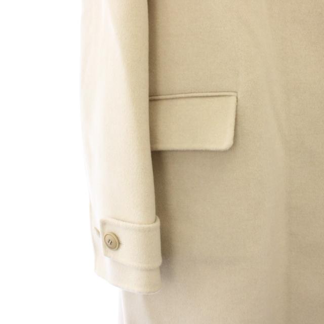【中古】ロロピアーナ Loro Piana BABY CASHMERE チェスターコート ロング カシミヤ 40 ライトベージュ FAM5289 /KH_5