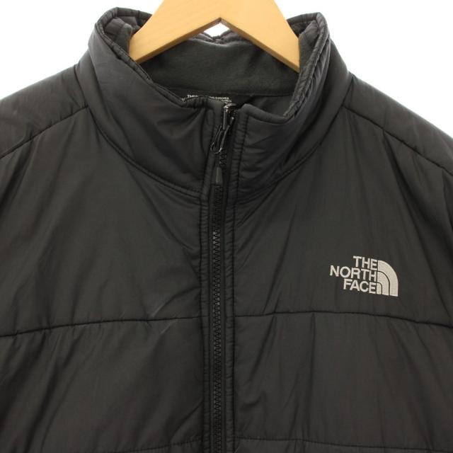 【中古】ザノースフェイス THE NORTH FACE 中綿ジャケット ジップアップ アウター XL 黒 ブラック F17YO98 /TK メンズ_3
